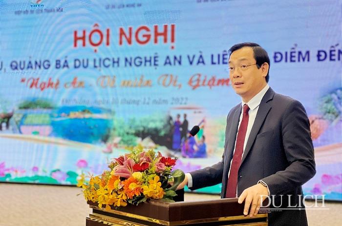 Tổng cục trưởng TCDL Nguyễn Trùng Khánh phát biểu tại Hội nghị